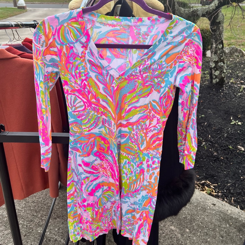 Lilly Pulitzer 3/4 Sleeve Dress